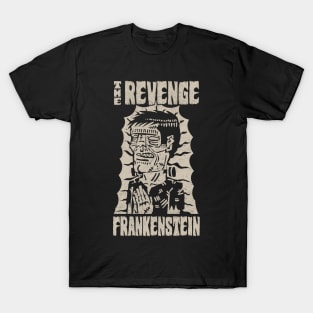 The revenge of Frankenstein Vintage Halloween T-Shirt